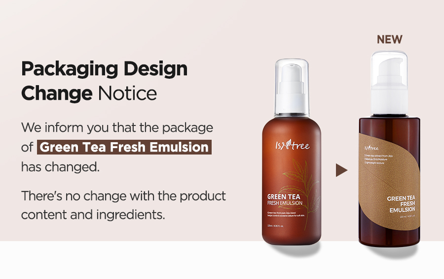 Green Tea Fresh Emulsion 120ml